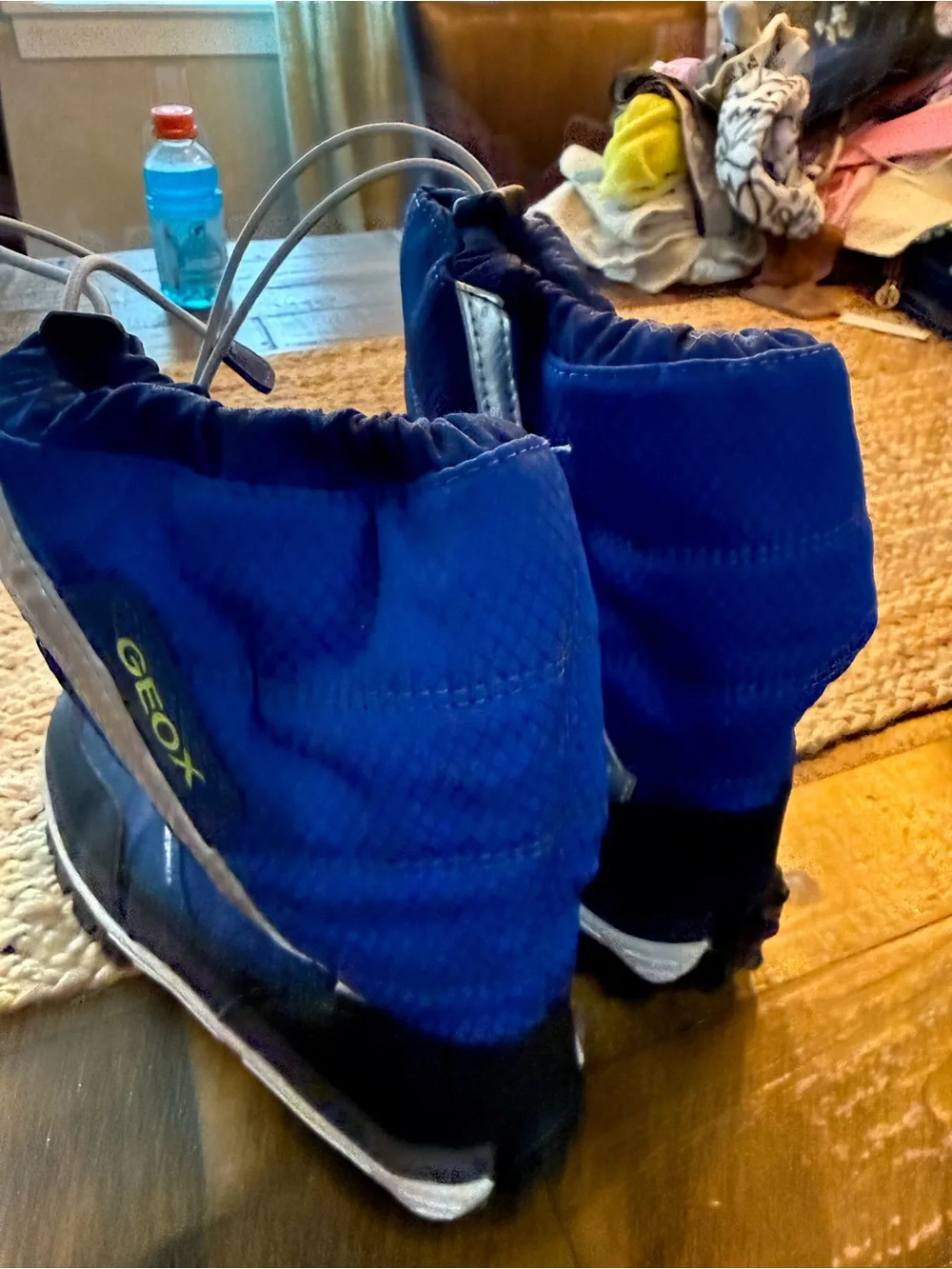 Geox Kids Royal Blue Elastic-Waist Bottoms
